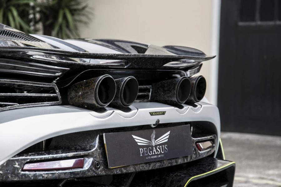 Детали экстерьера McLaren 720S First Edition by Mansory 2018 года  (UK) (фото 28 из 40)